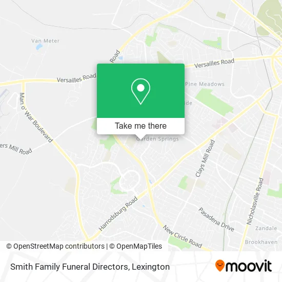 Mapa de Smith Family Funeral Directors