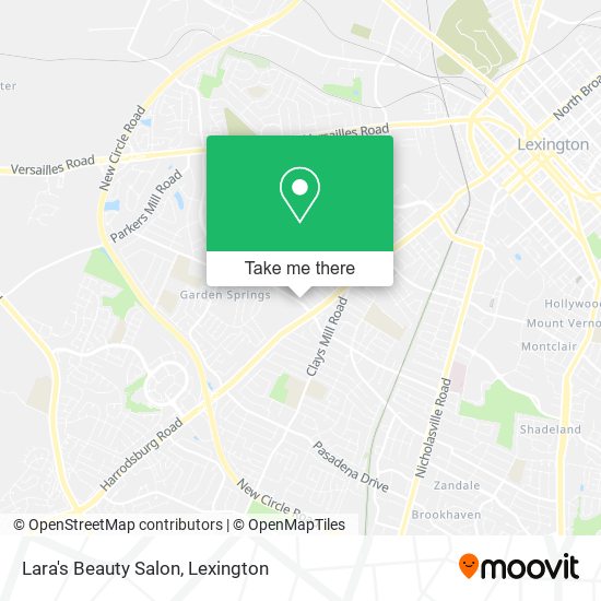 Lara's Beauty Salon map