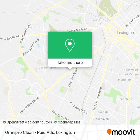 Omnipro Clean - Paid Ads map