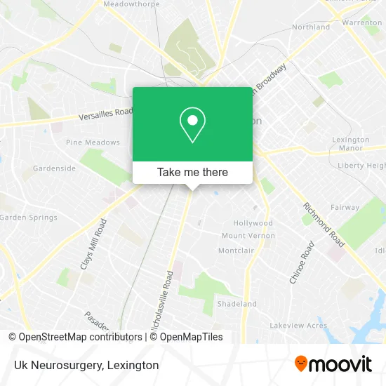 Uk Neurosurgery map
