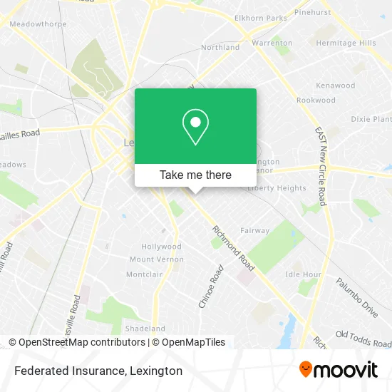Federated Insurance map