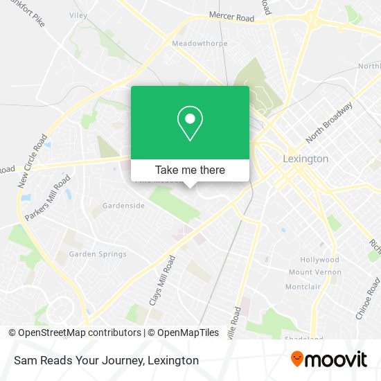 Sam Reads Your Journey map
