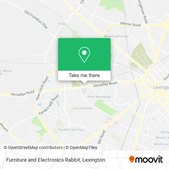 Mapa de Furniture and Electronics Rabbit