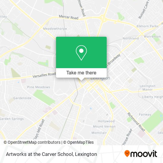 Mapa de Artworks at the Carver School
