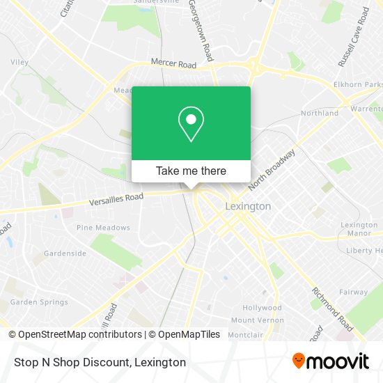 Stop N Shop Discount map