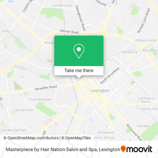Mapa de Masterpiece by Hair Nation Salon and Spa