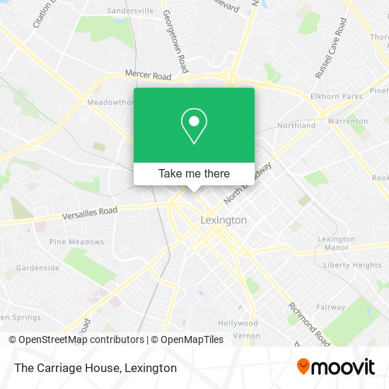 The Carriage House map