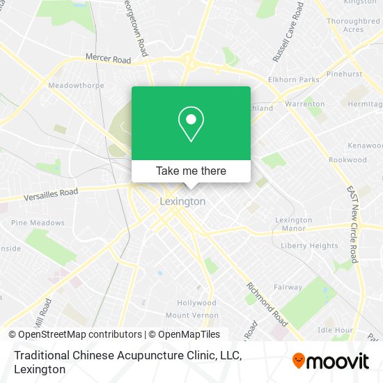 Mapa de Traditional Chinese Acupuncture Clinic, LLC