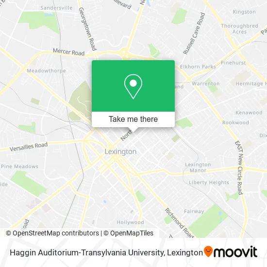 Haggin Auditorium-Transylvania University map