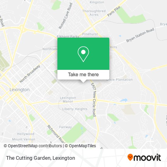 Mapa de The Cutting Garden