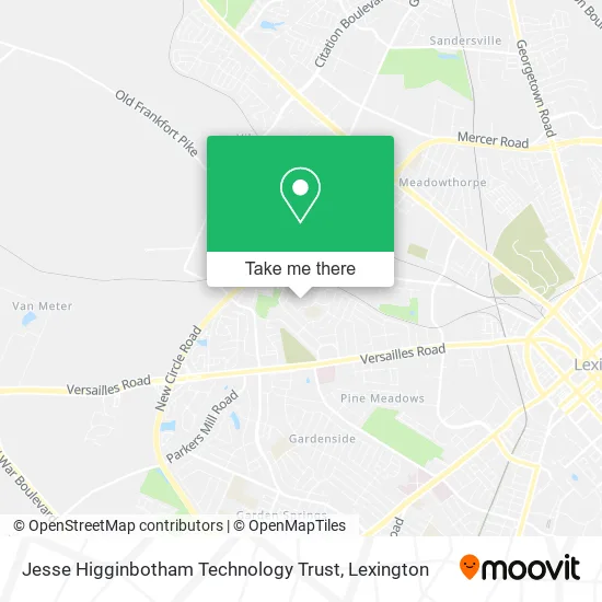 Mapa de Jesse Higginbotham Technology Trust
