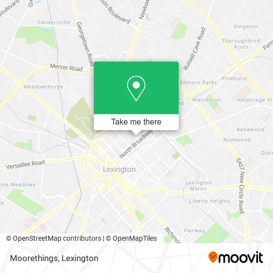 Moorethings map