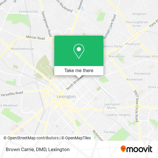 Brown Carrie, DMD map