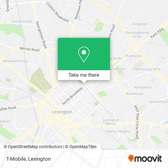 T-Mobile map