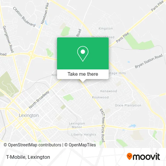 T-Mobile map