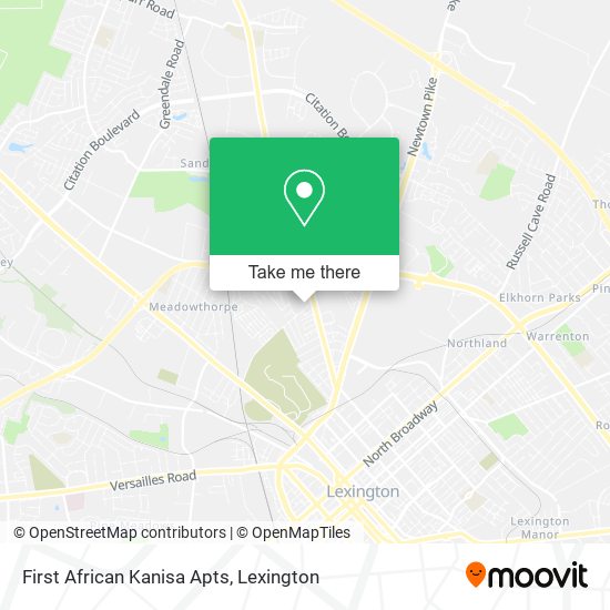 Mapa de First African Kanisa Apts