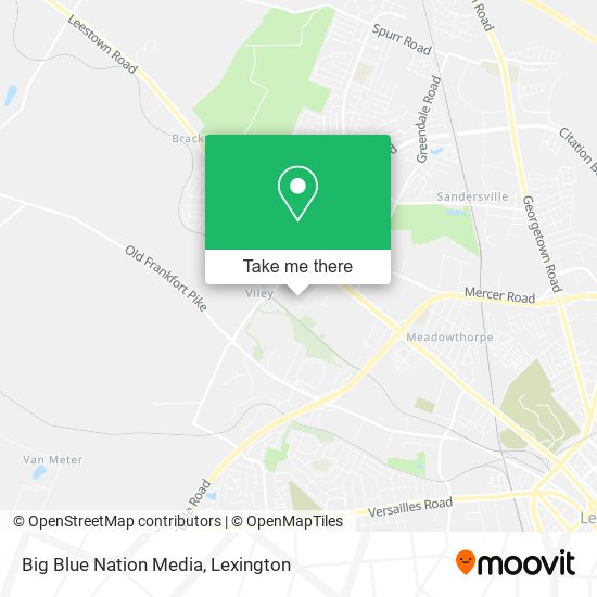 Big Blue Nation Media map