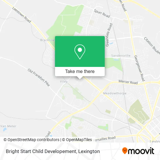 Bright Start Child Developement map