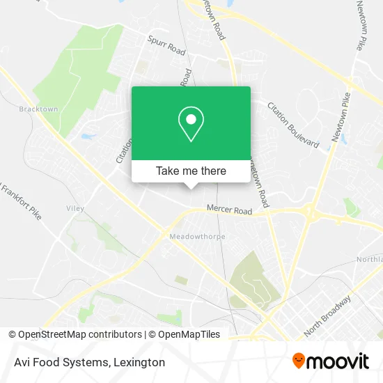 Avi Food Systems map