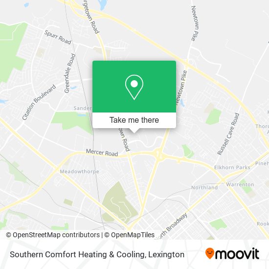 Mapa de Southern Comfort Heating & Cooling