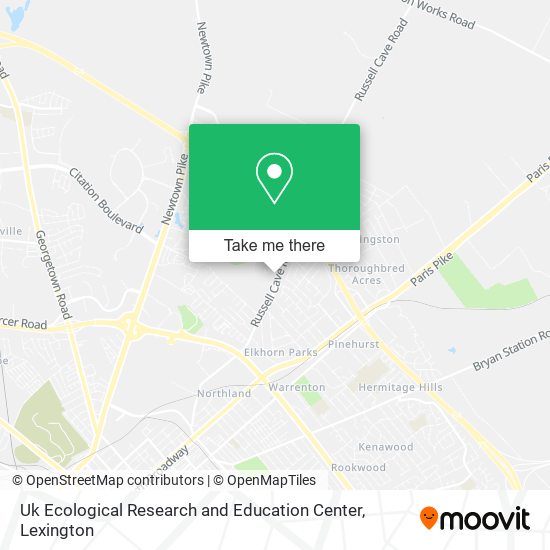 Mapa de Uk Ecological Research and Education Center