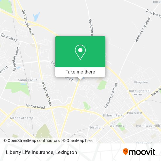 Liberty Life Insurance map