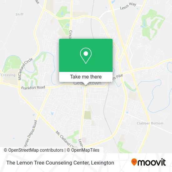 The Lemon Tree Counseling Center map