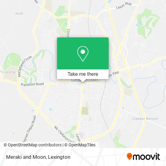 Meraki and Moon map