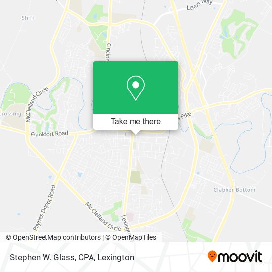 Stephen W. Glass, CPA map