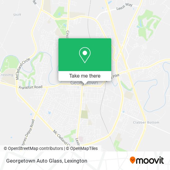 Mapa de Georgetown Auto Glass