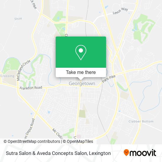 Mapa de Sutra Salon & Aveda Concepts Salon
