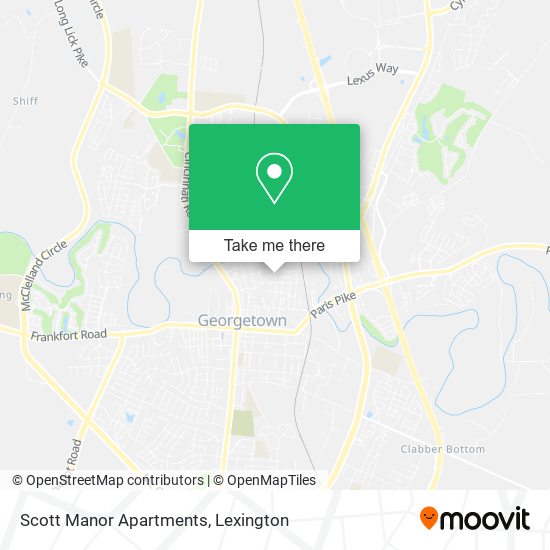 Scott Manor Apartments map