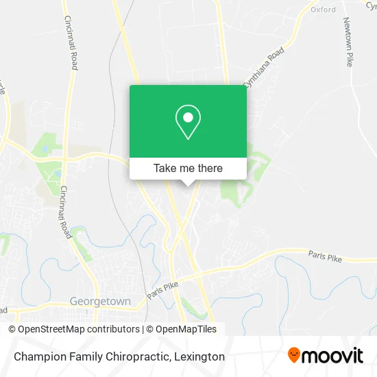 Champion Family Chiropractic map