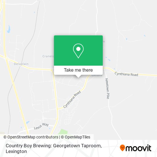 Mapa de Country Boy Brewing: Georgetown Taproom