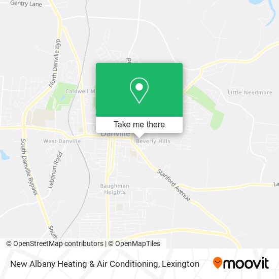 Mapa de New Albany Heating & Air Conditioning