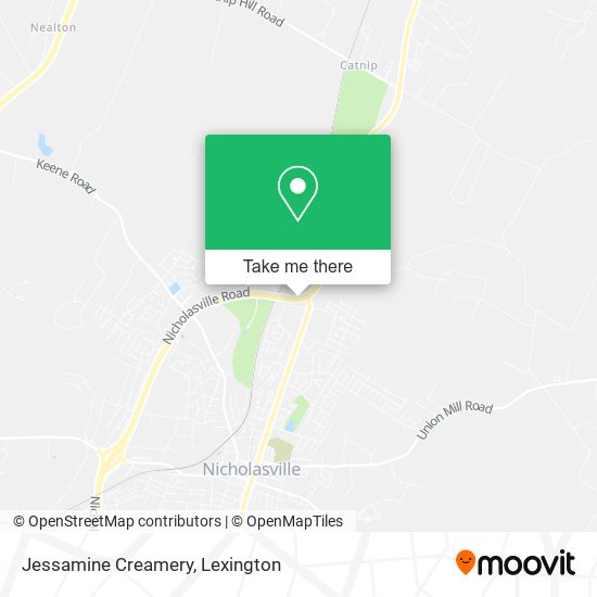 Mapa de Jessamine Creamery