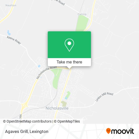 Mapa de Agaves Grill