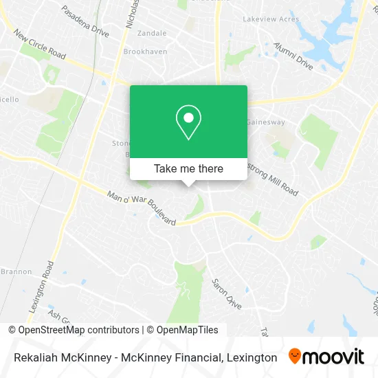 Rekaliah McKinney - McKinney Financial map