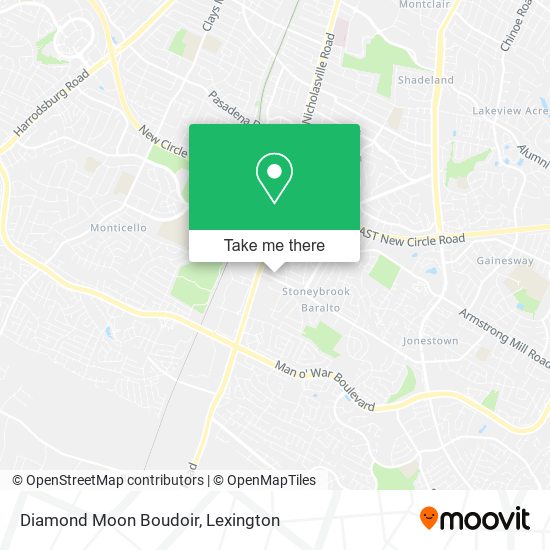 Diamond Moon Boudoir map