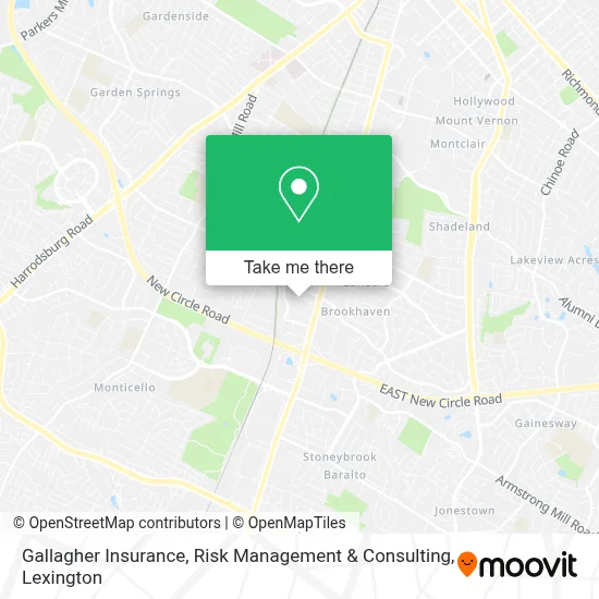 Gallagher Insurance, Risk Management & Consulting map