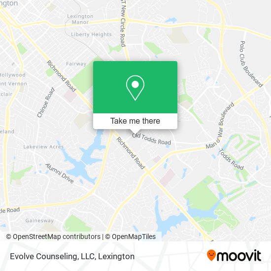 Evolve Counseling, LLC map