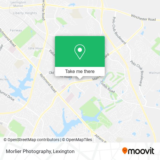 Morlier Photography map