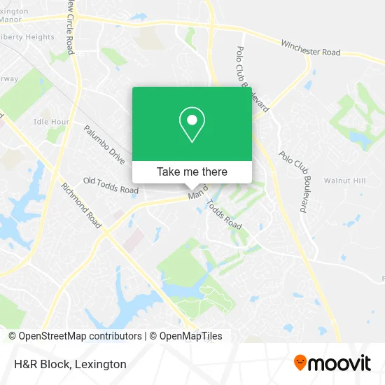 H&R Block map