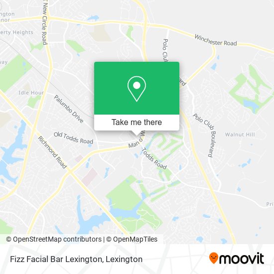 Fizz Facial Bar Lexington map