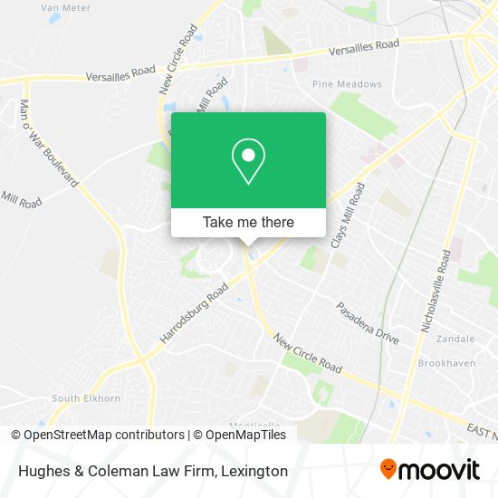 Hughes & Coleman Law Firm map