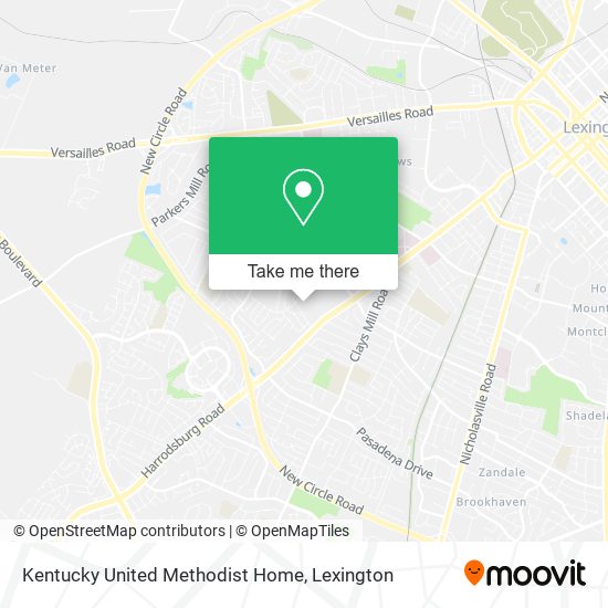Mapa de Kentucky United Methodist Home