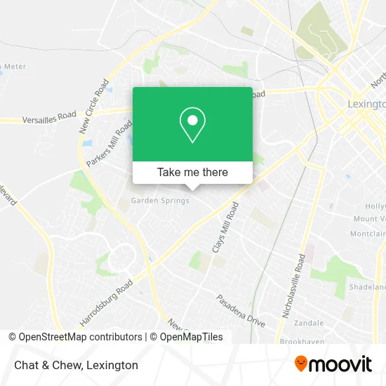 Chat & Chew map