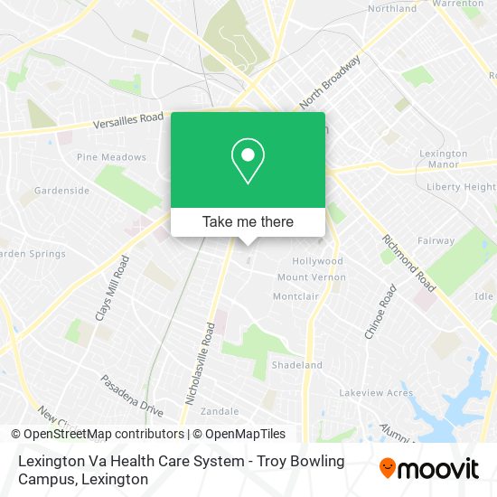 Lexington Va Health Care System - Troy Bowling Campus map