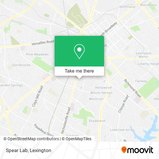 Spear Lab map