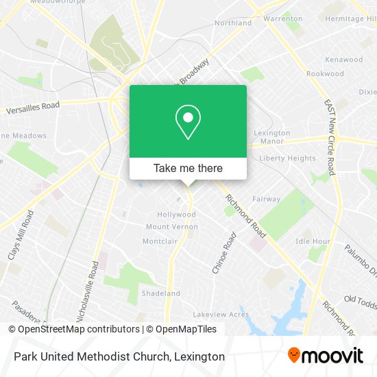 Mapa de Park United Methodist Church